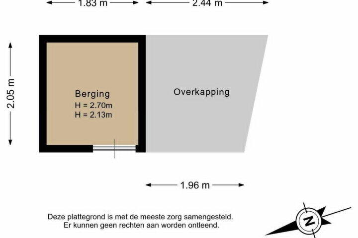 Plattegrond – Barend Schuurmanstraat 30, Meppel