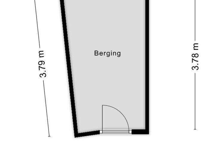 Plattegrond – Barendstraat 10 A, Boskoop