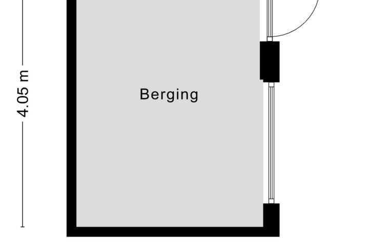 Plattegrond – Barietdijk 198, Roosendaal