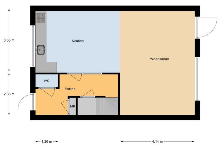 Plattegrond – Baronie 1, Lelystad