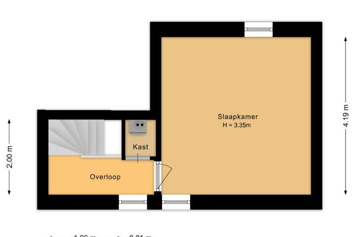 Plattegrond – Bastion 400, Lelystad