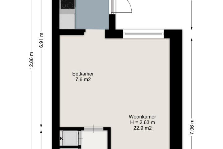 Plattegrond – Bataviastraat 10, Enschede