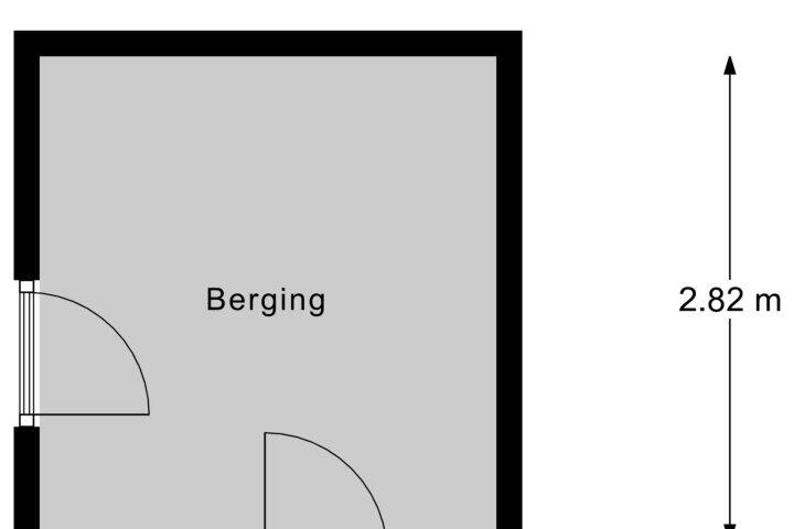 Plattegrond – Batenburg 88, Vlissingen