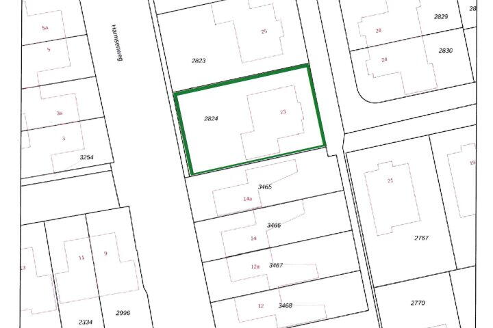 Plattegrond – Beekdal 23, Vriezenveen