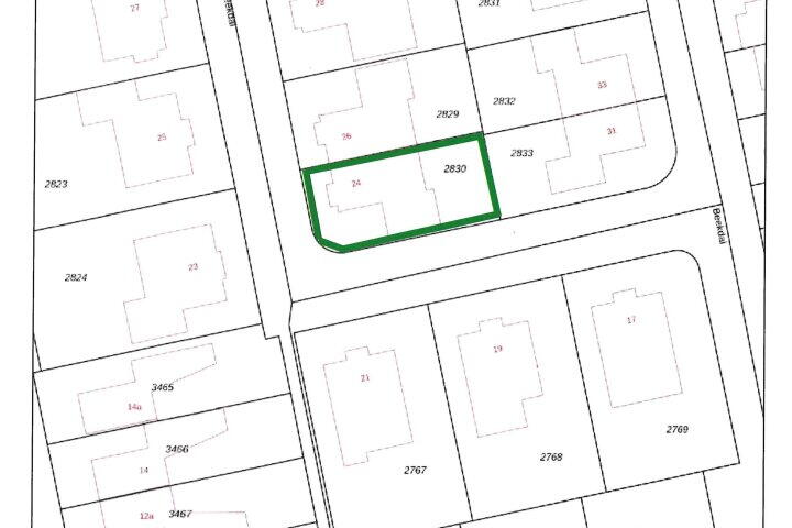 Plattegrond – Beekdal 24, Vriezenveen