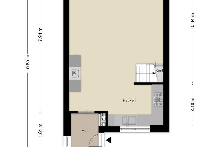 Plattegrond – Beemd 25, Boskoop