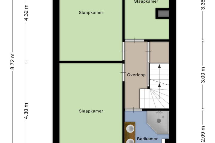 Plattegrond – Beemd 25, Boskoop