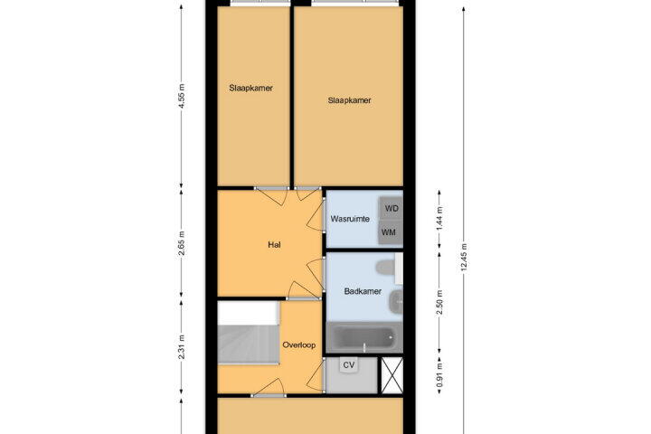 Plattegrond – Beethovenrode 10, Zoetermeer