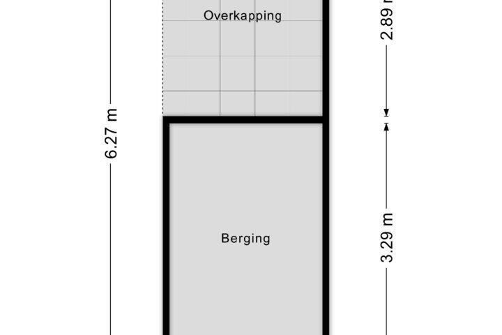 Plattegrond – Begoniastraat 8, Roosendaal