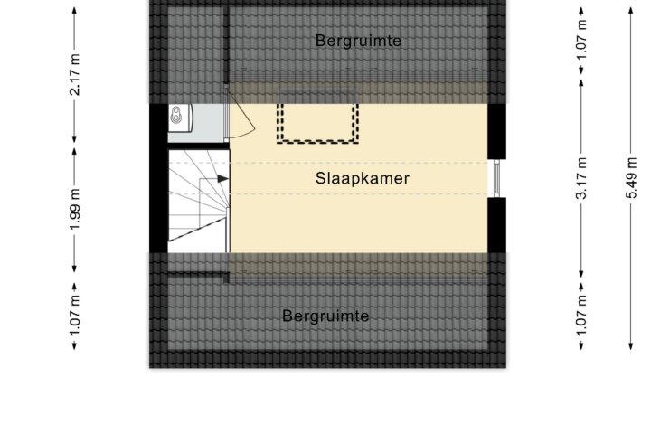 Plattegrond – Beijlkensweg 62, Oirsbeek