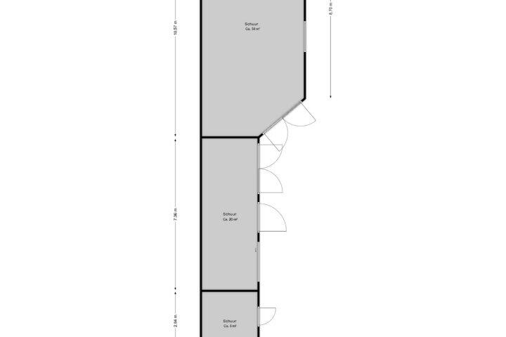 Plattegrond – Beilerweg 20, Wijster