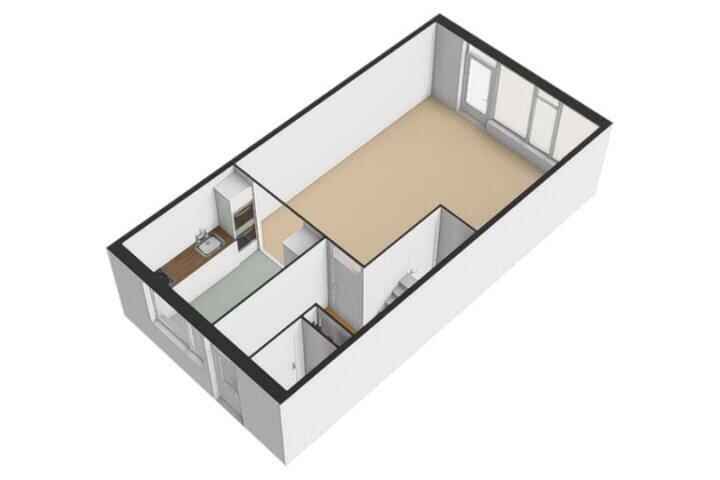 Plattegrond – Bekemaheerd 57, Groningen