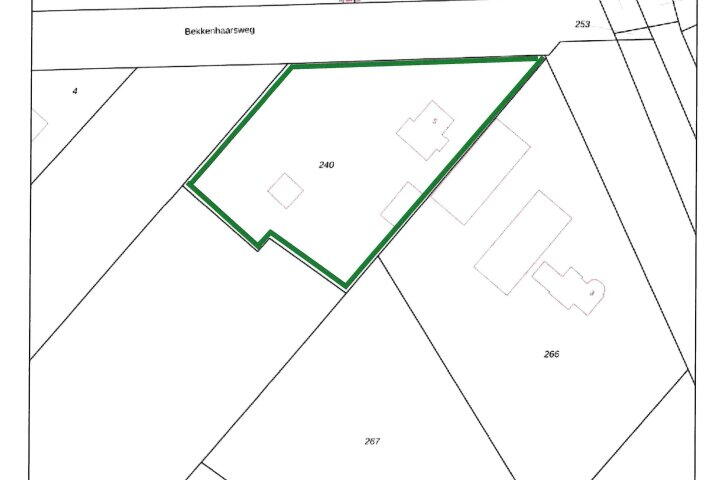 Plattegrond – Bekkenhaarsweg 5, Hoge Hexel
