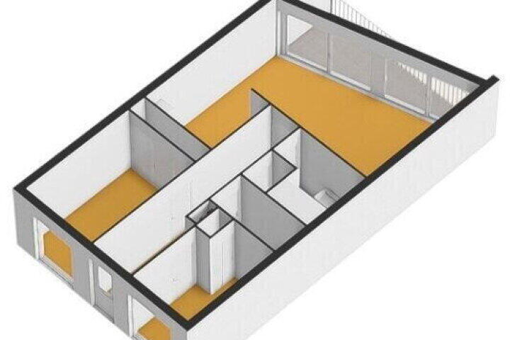 Plattegrond – Belfort 110, Almere