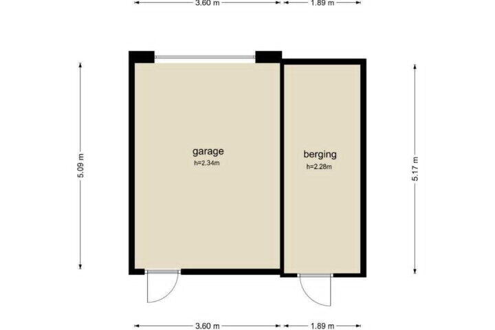 Plattegrond – Beltmolen 6, Weert