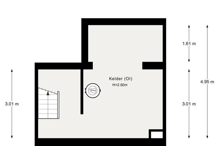 Plattegrond – Beltstraat 92, Enschede