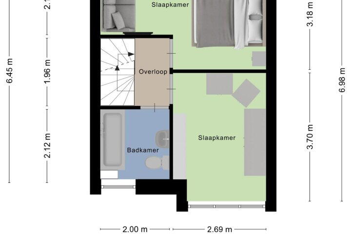 Plattegrond – Bennekens 33, Wouw