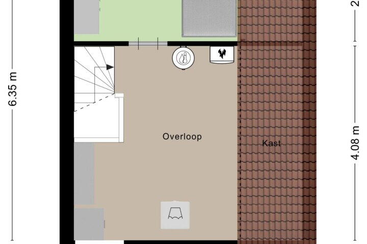 Plattegrond – Bennekens 33, Wouw