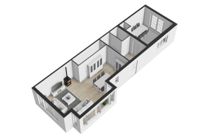 Plattegrond – Bentincklaan 22, Leersum