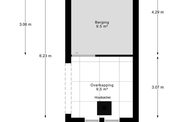 Plattegrond – Bereklauwstraat 2, Arnhem
