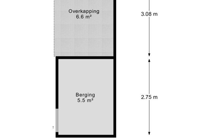 Plattegrond – Bereklauwstraat 4, Arnhem