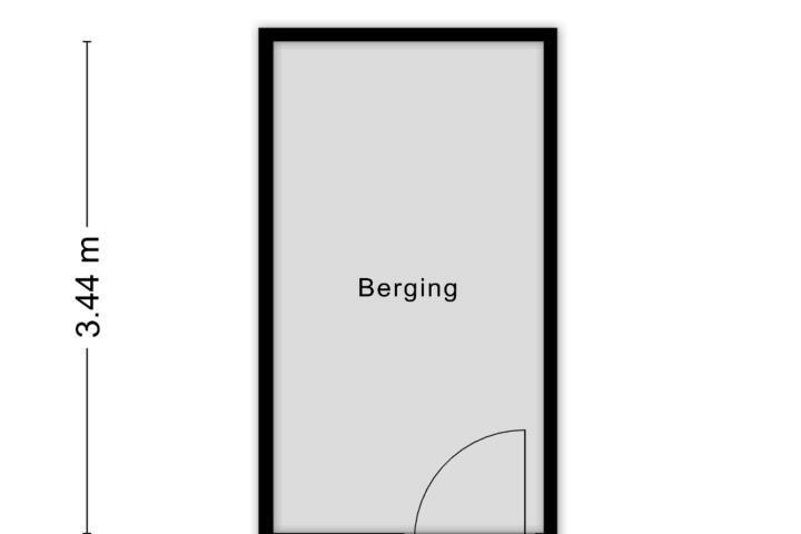 Plattegrond – Bergermeerstraat 97, Den Haag