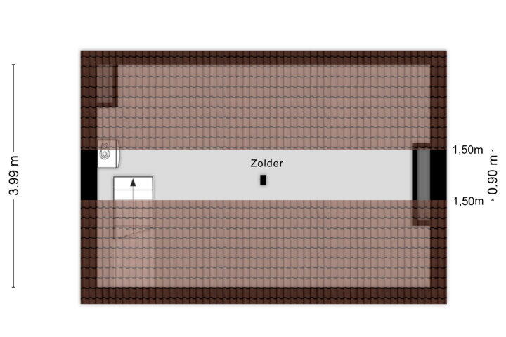 Plattegrond – Bergerstraat 119, Maastricht