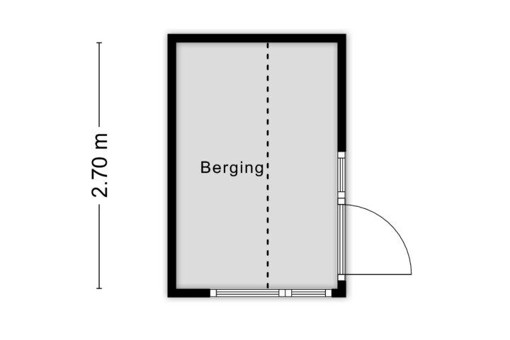 Plattegrond – Bergerstraat 119, Maastricht