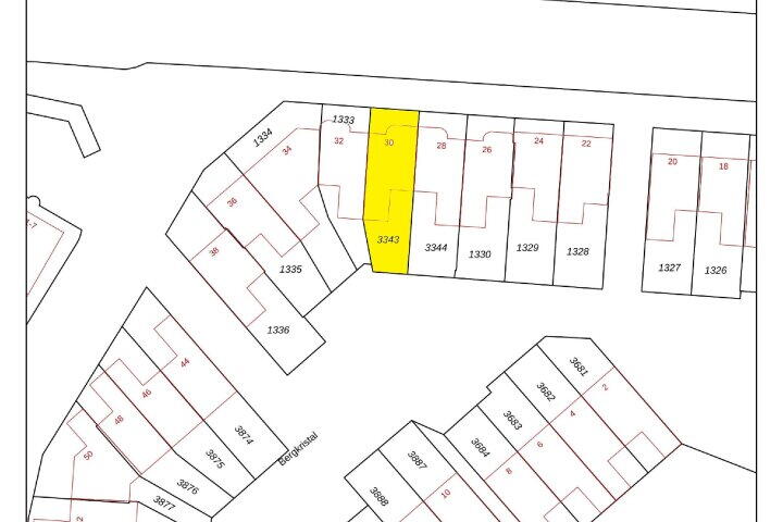 Plattegrond – Bergkristal 30, Heerhugowaard