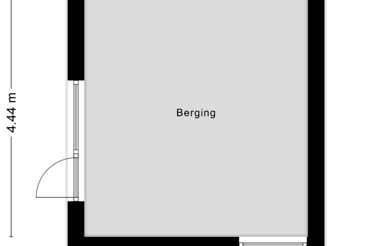 Plattegrond – Bergkristaldijk 29, Roosendaal