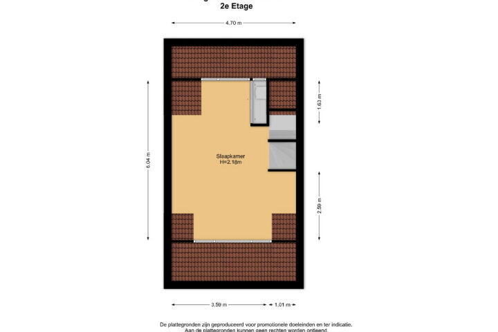 Plattegrond – Berglaan 86, Zoetermeer