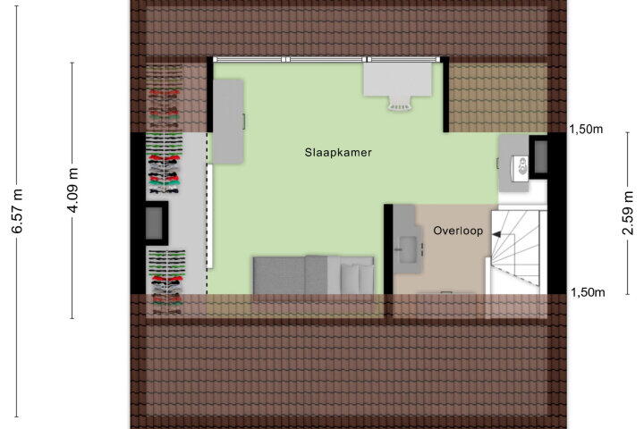 Plattegrond – Bergsebaan 60, Nispen