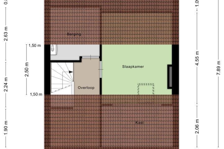 Plattegrond – Bergweg 11, Maastricht