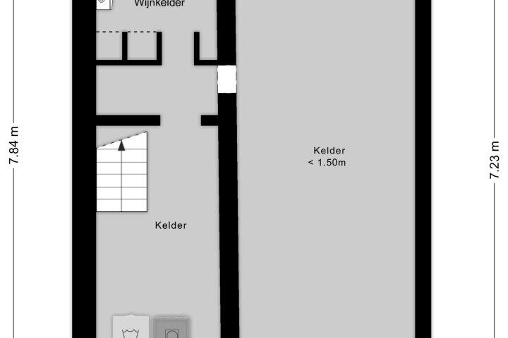 Plattegrond – Bergweg 11, Maastricht