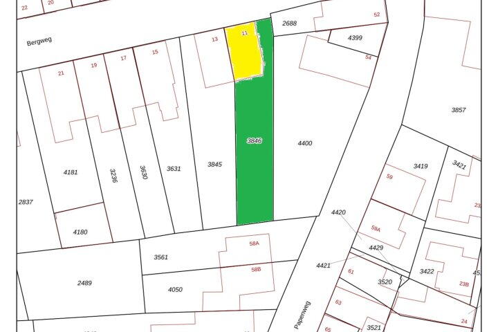 Plattegrond – Bergweg 11, Maastricht