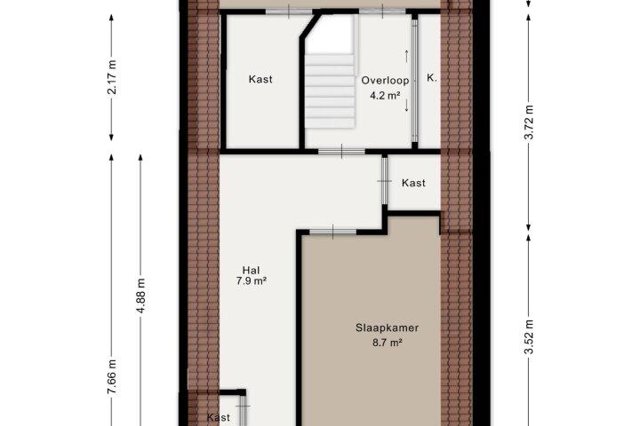 Plan – Bergweg 6, Tuk