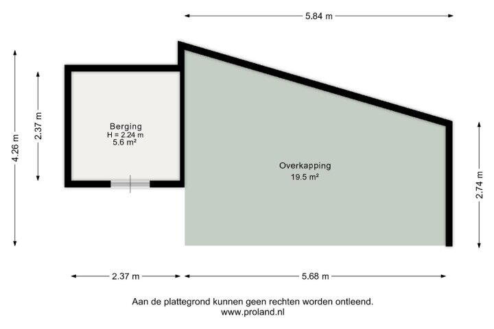 Plan – Bergweg 6, Tuk