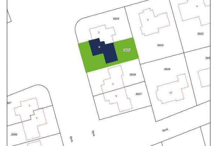 Plattegrond – Berk 4, Leek