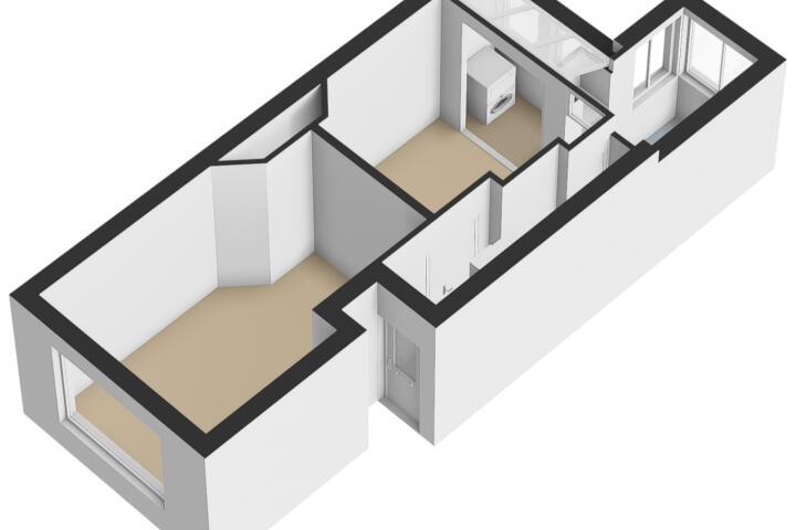 Plattegrond – Berkelstraat 22 A, Groningen