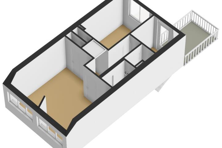 Plattegrond – Berkelstraat 22 A, Groningen