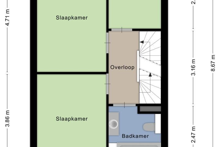 Plattegrond – Berkenhof 24, Zeewolde