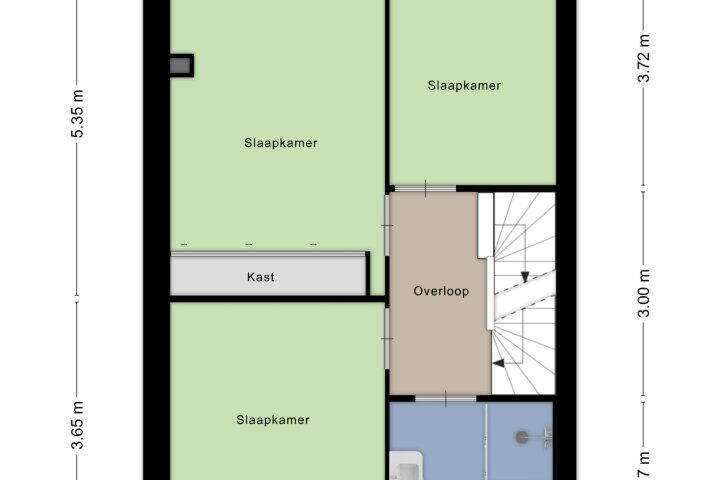 Plattegrond – Berkenpad 19, Zeewolde