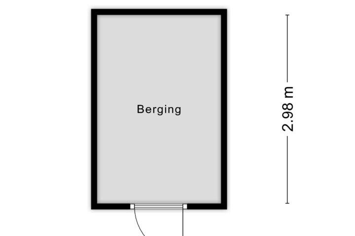 Plattegrond – Berkenpad 19, Zeewolde