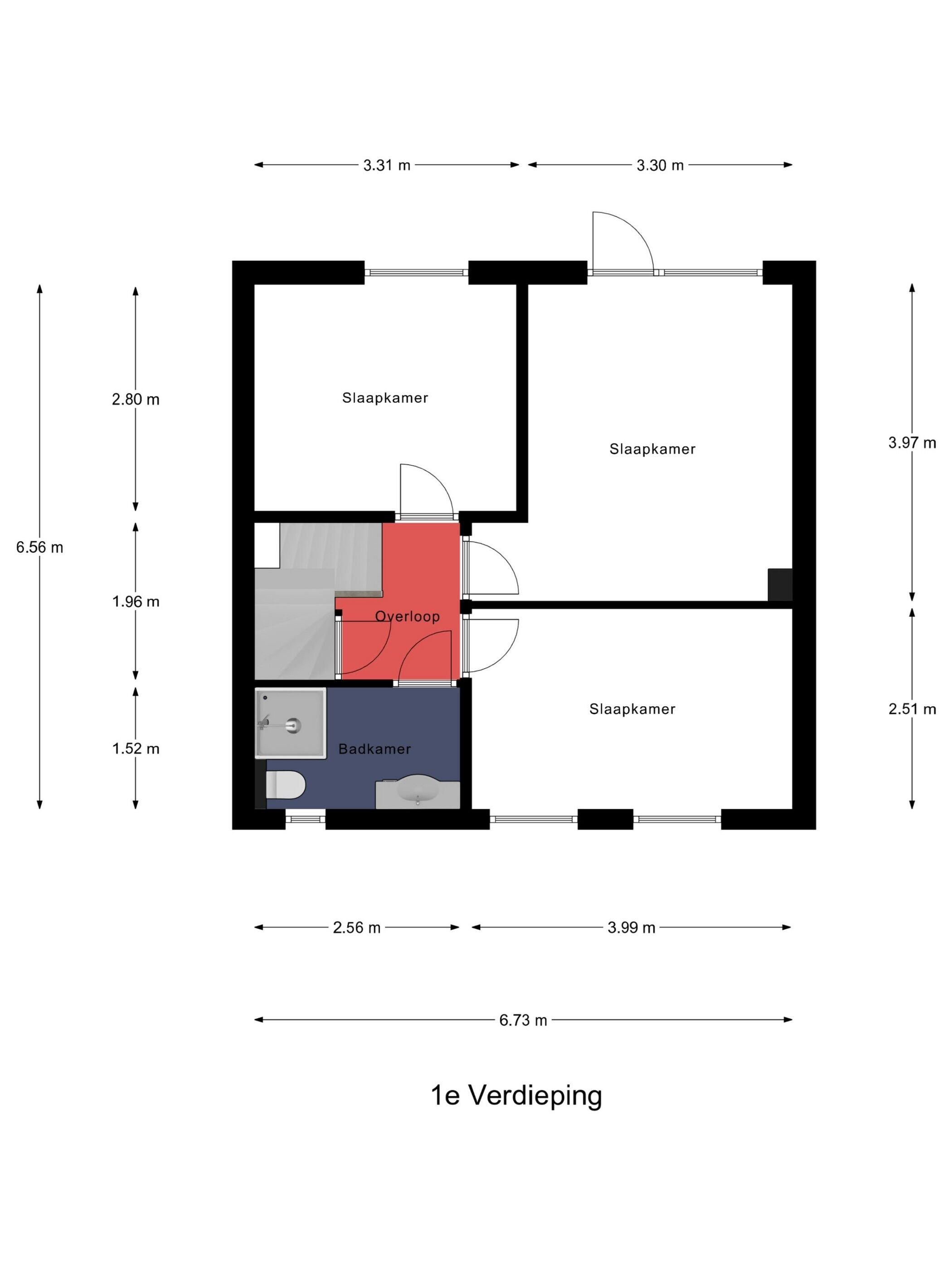 Plattegrond 2 - Berkhof 7, Maasbree