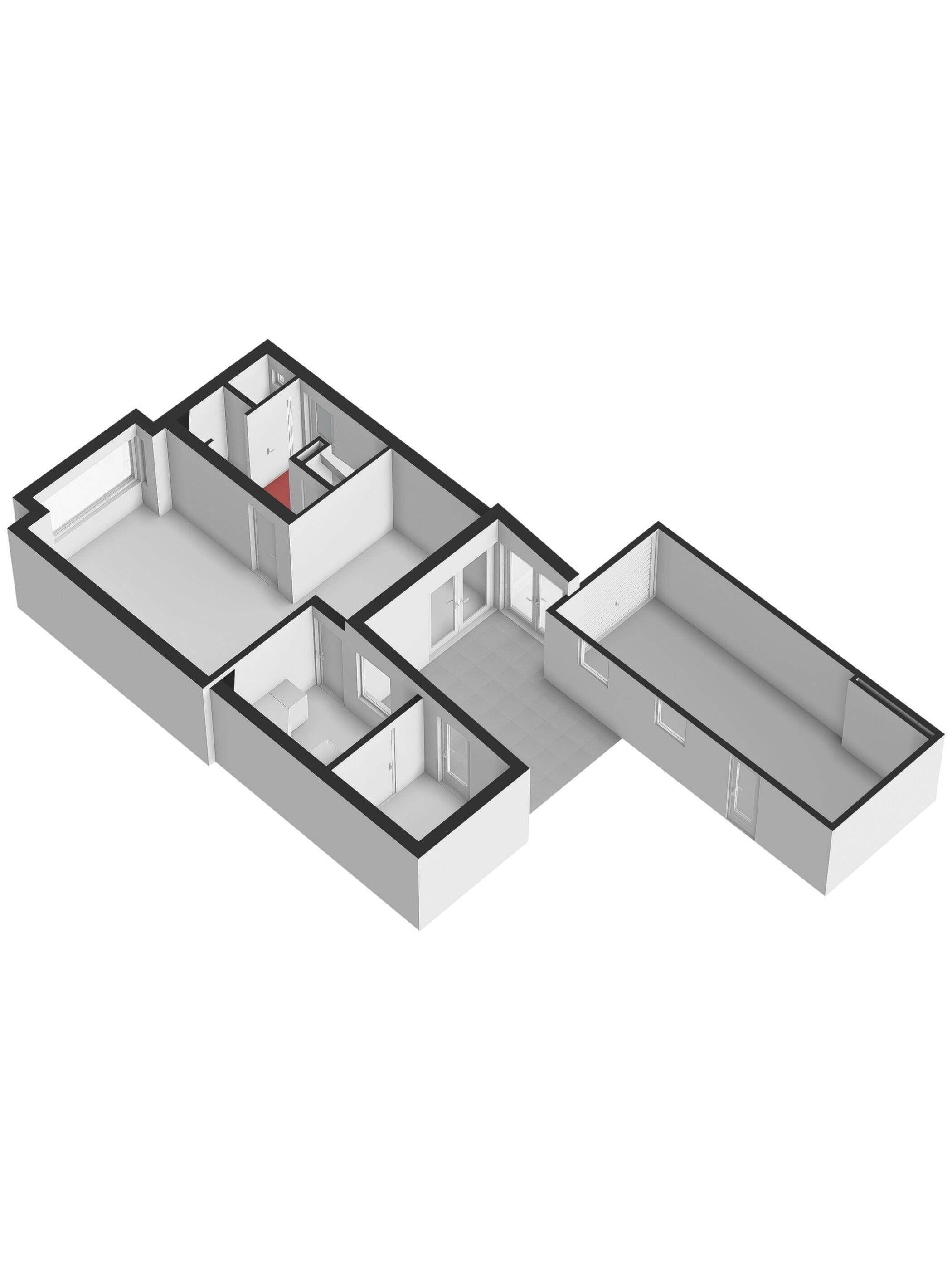 Plattegrond 6 - Berkhof 7, Maasbree