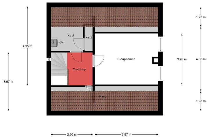 Plattegrond – Berkhof 7, Maasbree