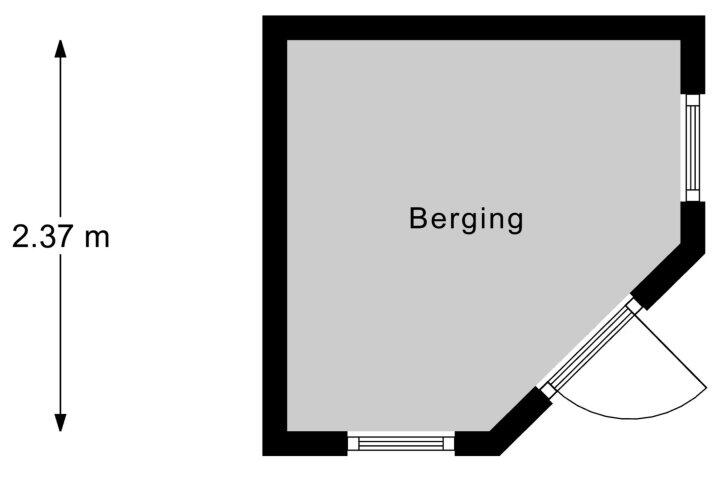 Plattegrond – Berkhof 7, Maasbree