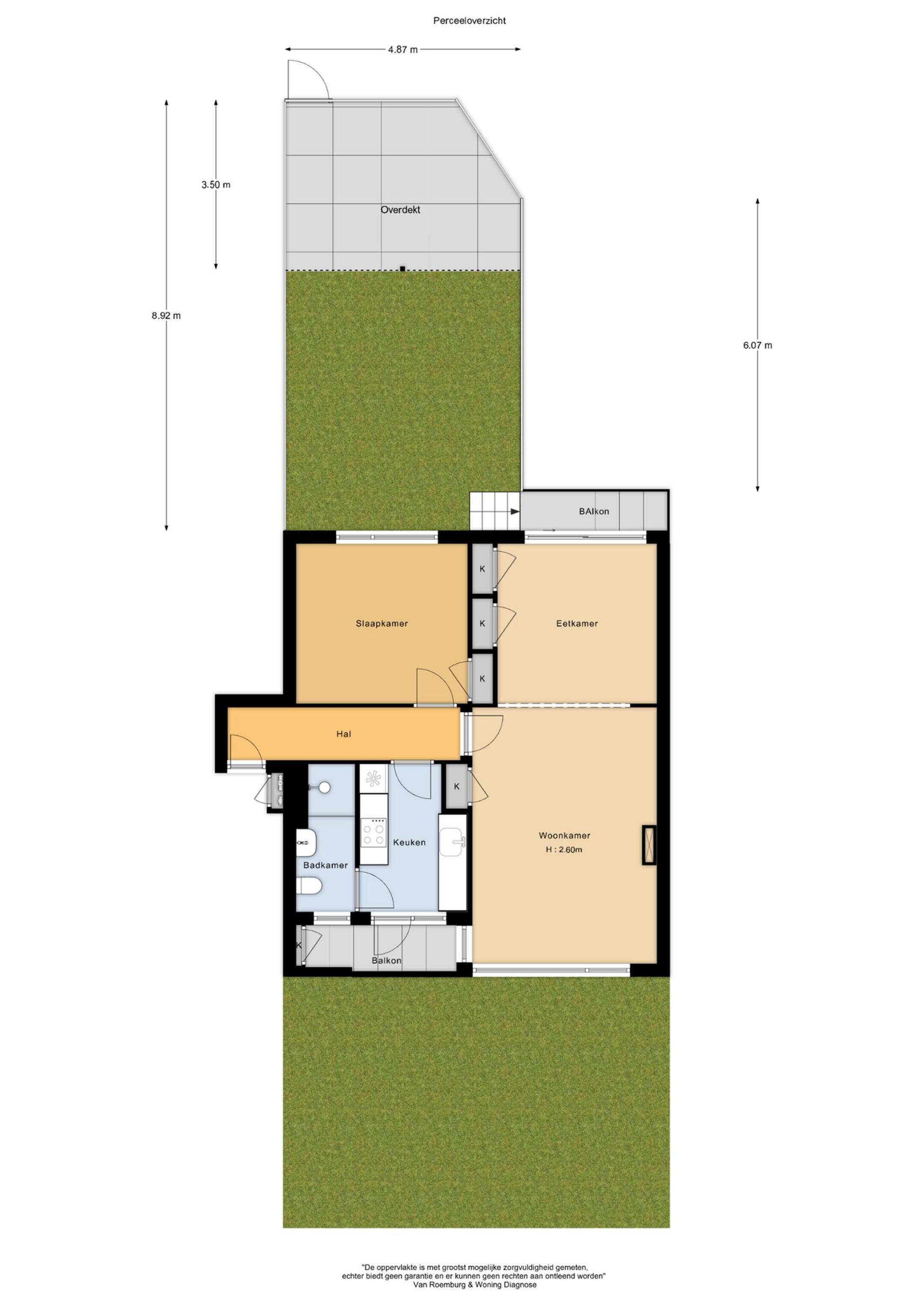 Plattegrond 1 - Berlagelaan 167, Hilversum