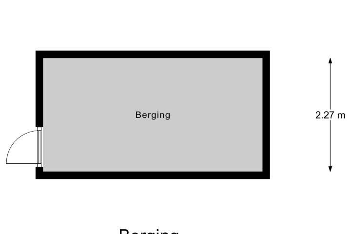 Plattegrond – Bermweg 95, Oost-Souburg