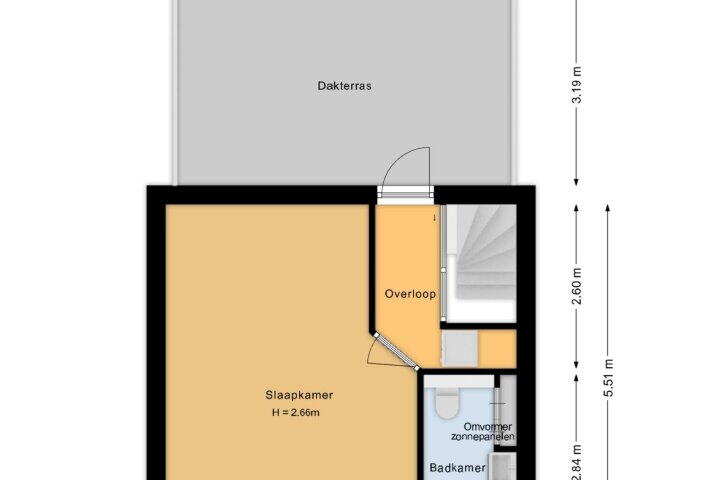 Plattegrond – Bert Haanstrakade 478, Amsterdam